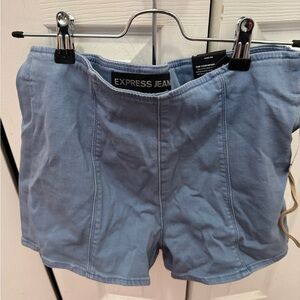 Express Denim Blue Women's Jean Shorts